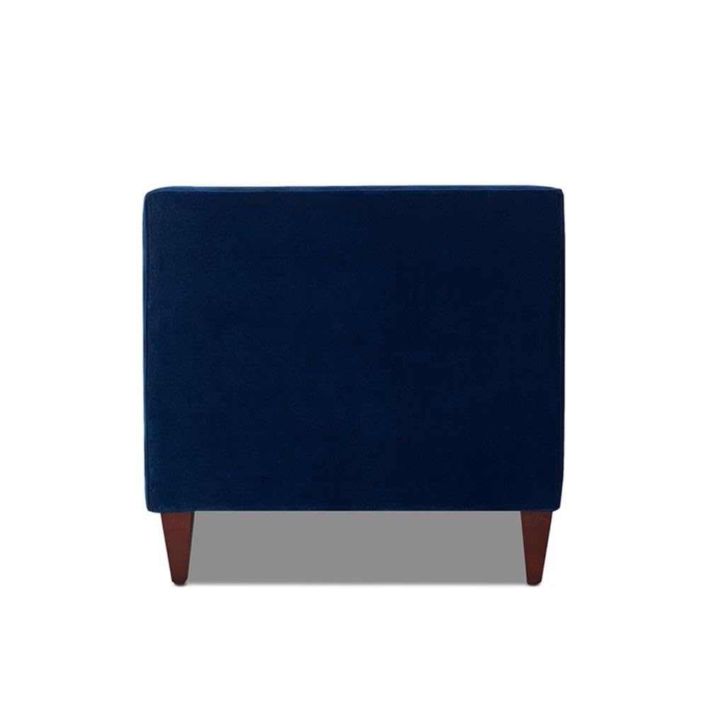 Navy Blue Velvet Tufted Sofa P757285