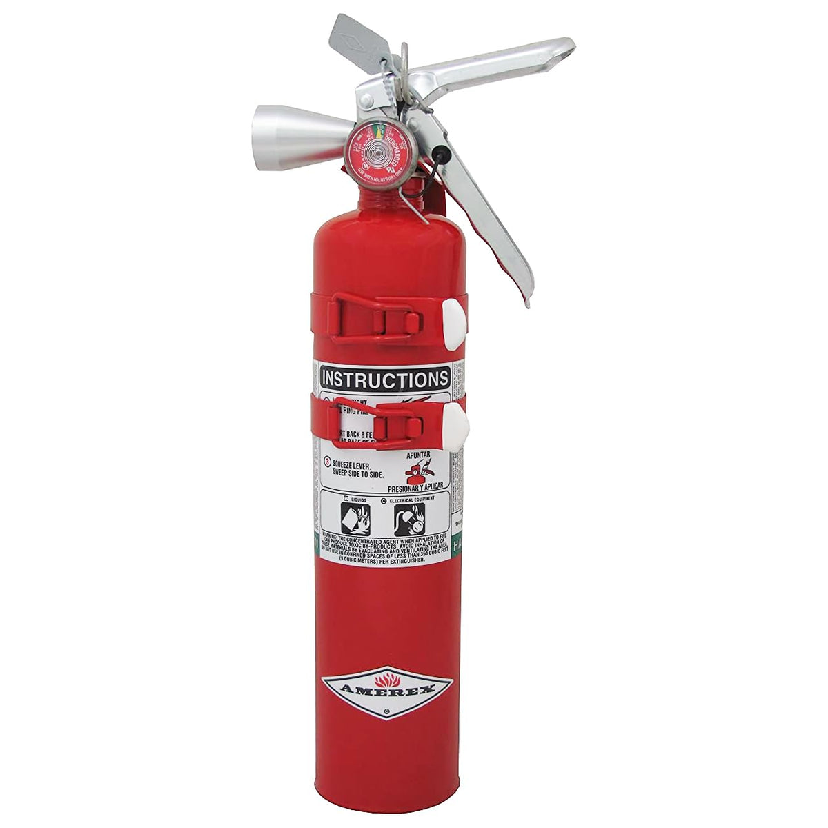 2.5 lbs Halotron I Fire Extinguisher with Aviation Bracket L44023