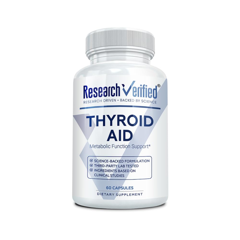 Thyroid Aid with Iodine Copper & Zinc 60 Capsules V886628