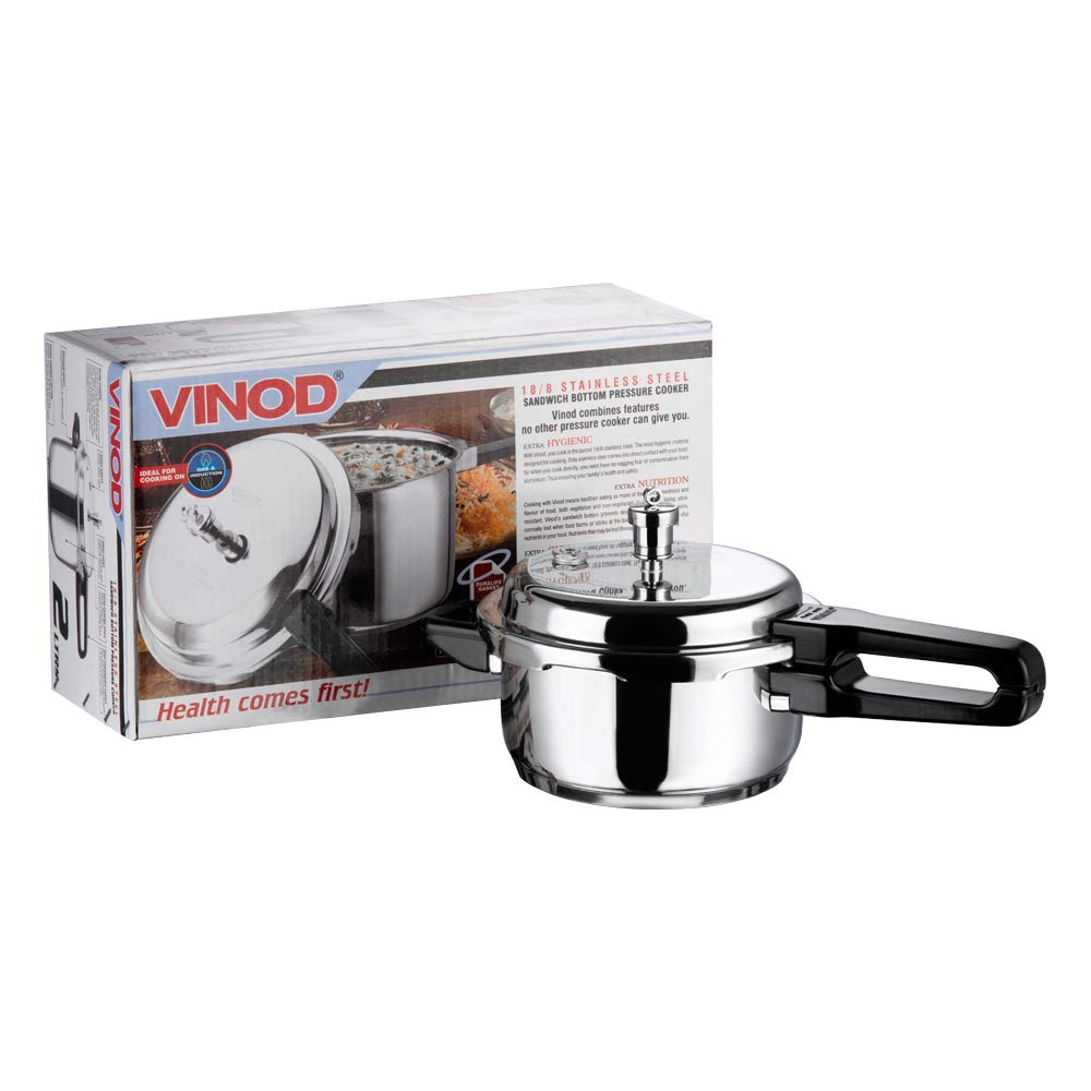 Stainless Steel 2-Liter Pressure Cooker X112169