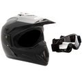 Motorcycle Off Road Helmet with Goggles J960
