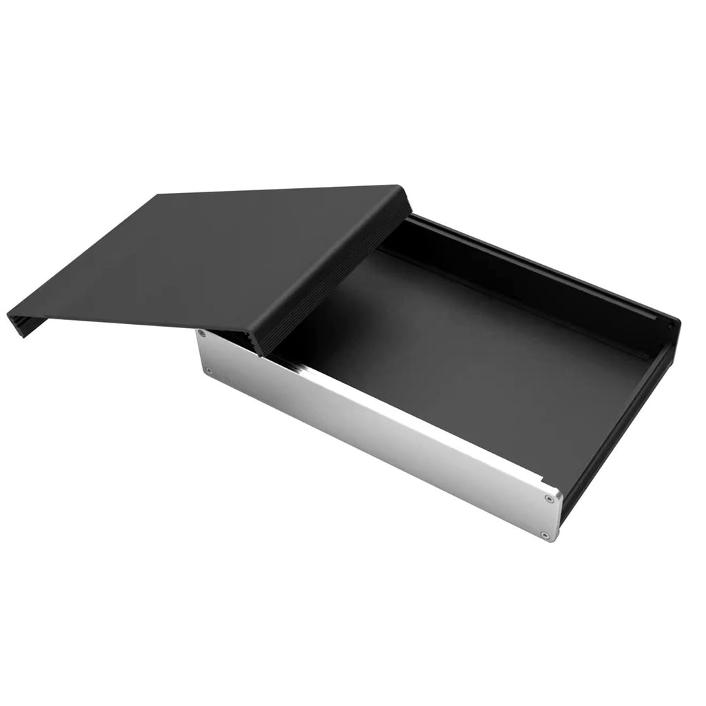 Aluminum Amplifier Chassis 259 * 43 * 168mm Black W998