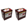 6V Deep Cycling VRLA AGM Batteries, Maroon, Pack of 4 G23738
