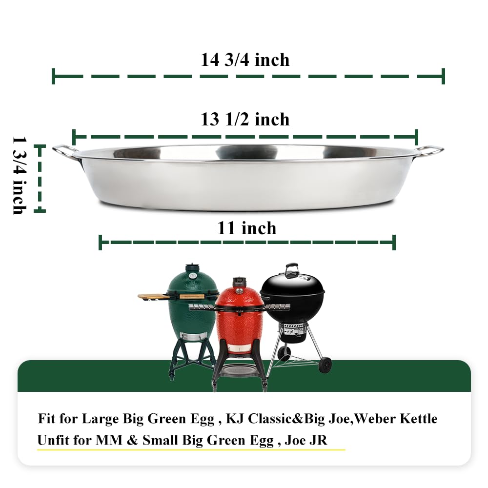 13.5" Stainless Steel Drip Pan & Roasting Tray A848