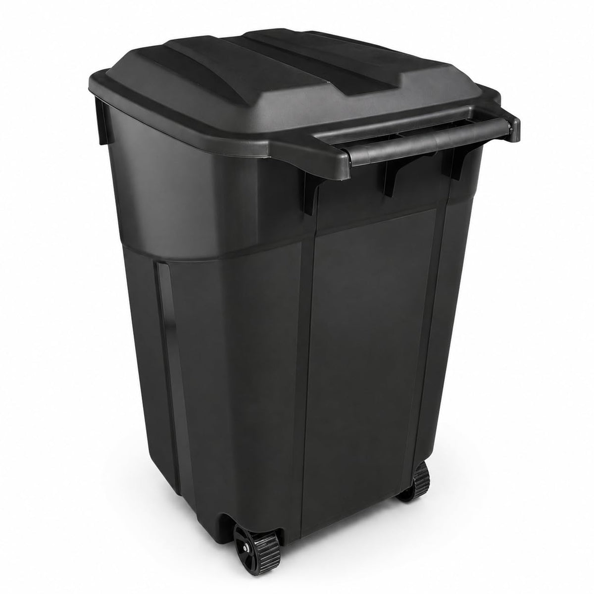 32 Gallon Wheeled Heavy-Duty Outdoor Trash Can A373408