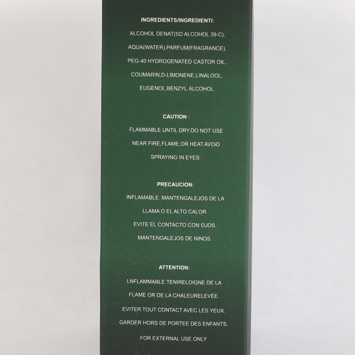 Green Woody Aromatic Eau de Toilette 100ml C55234