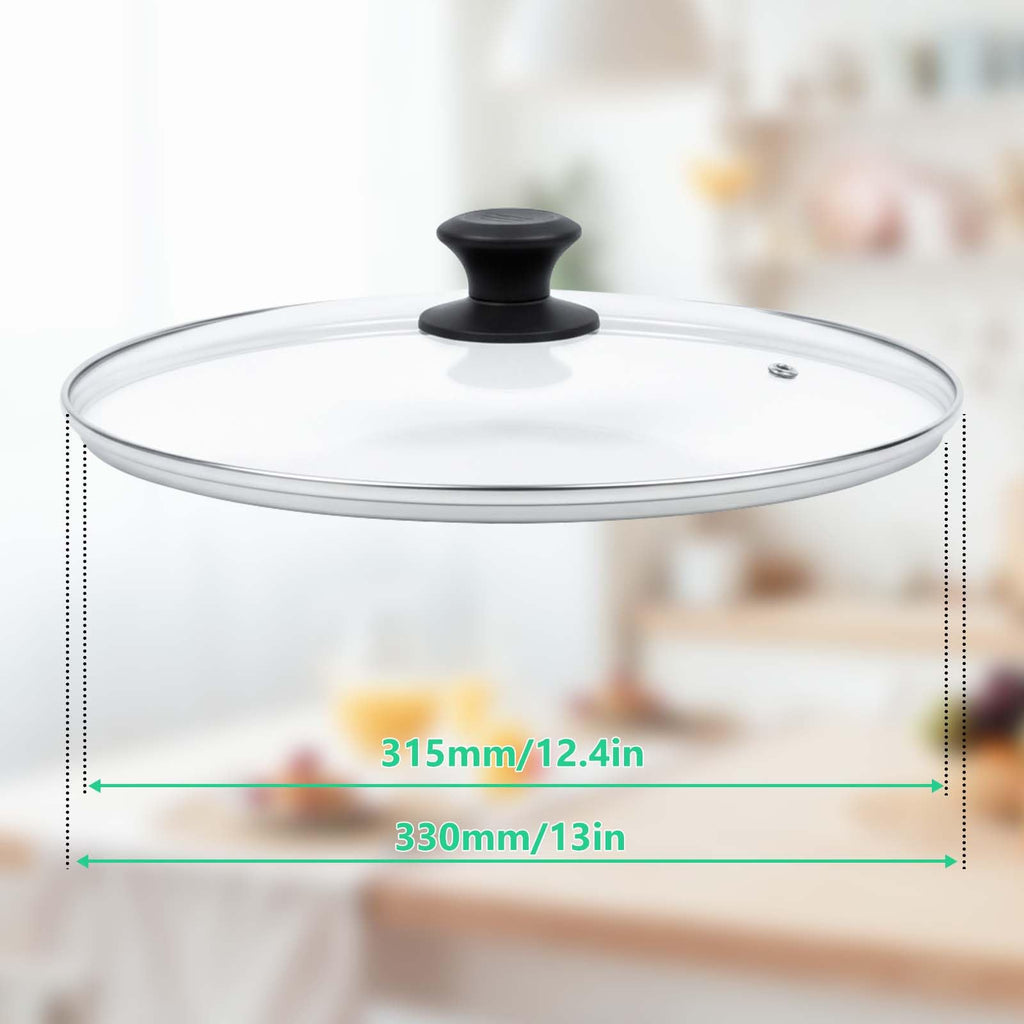 13 Inch Tempered Glass Lid G367412