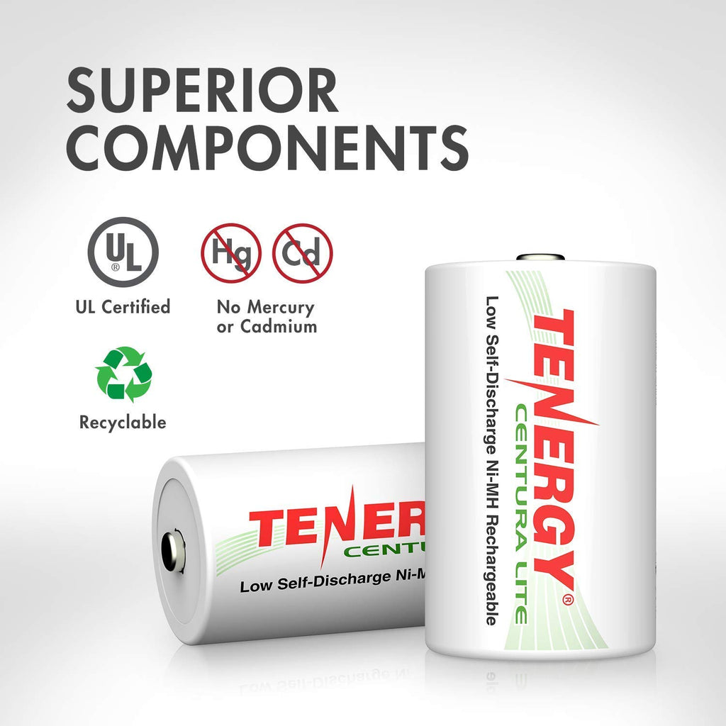 D Size Rechargeable Batteries O209