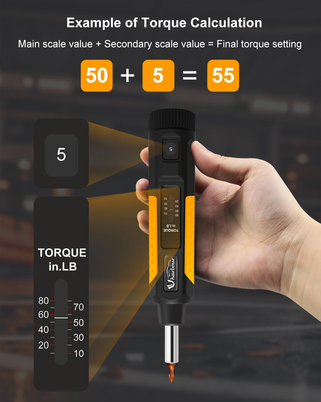 10-80 in.lb Torque Screwdriver Set A892