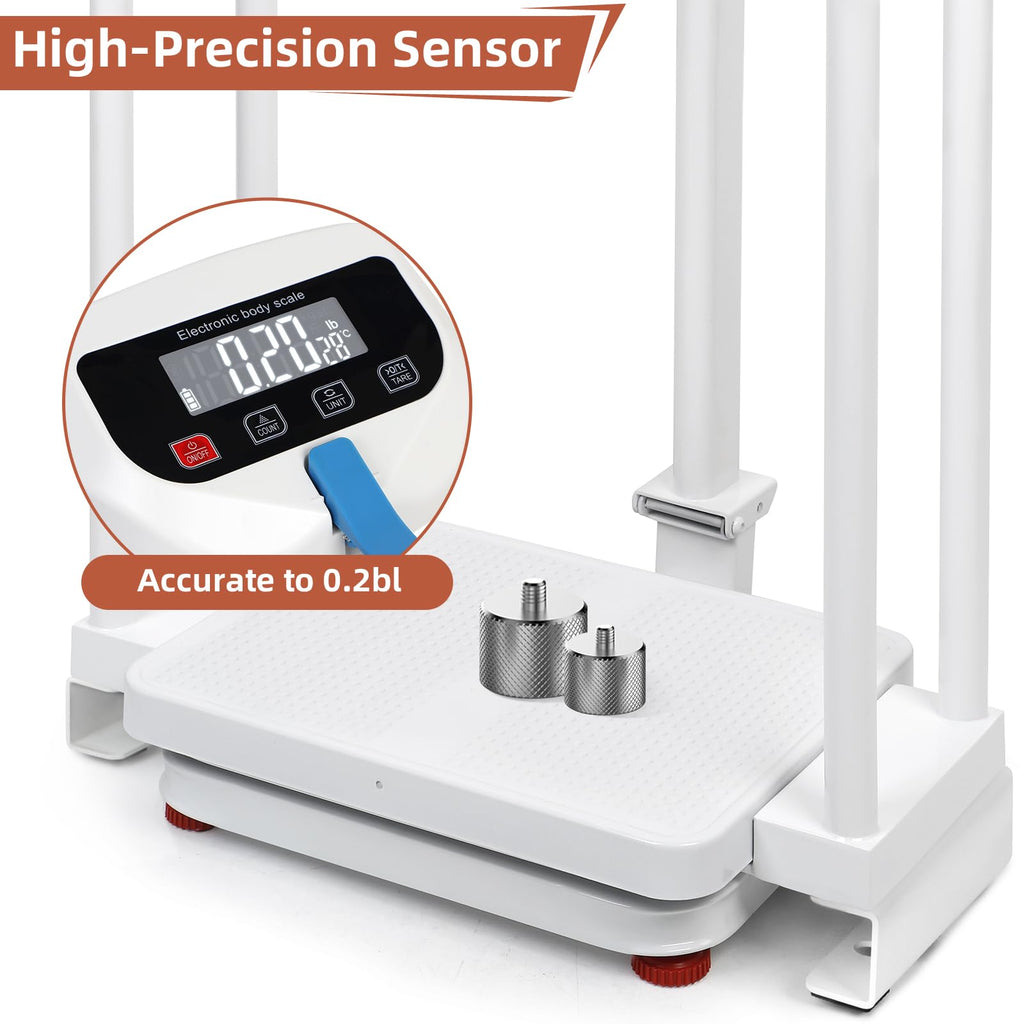 Scale with Handle 485lbs Weight Capacity HD LED Display F5623