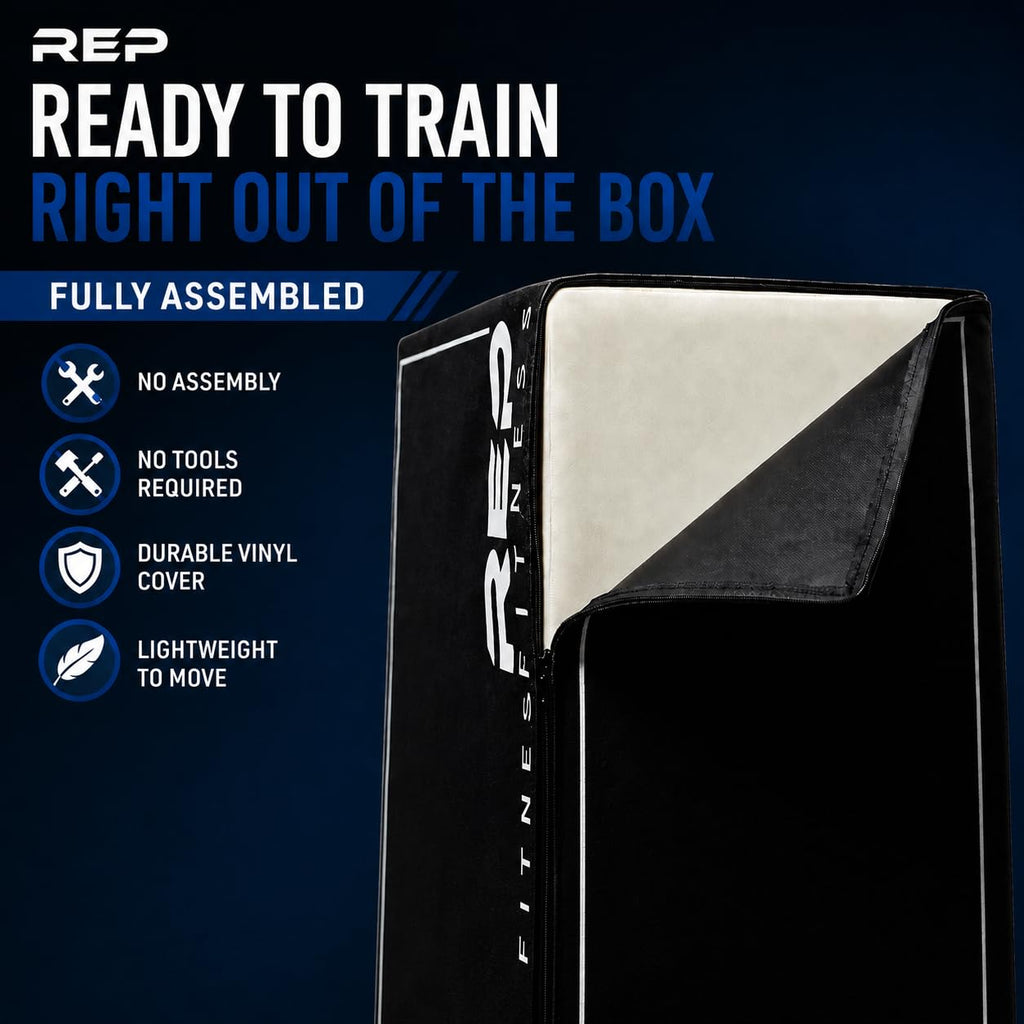 3-in-1 Foam Plyo Box 16" 20" 24" V7677