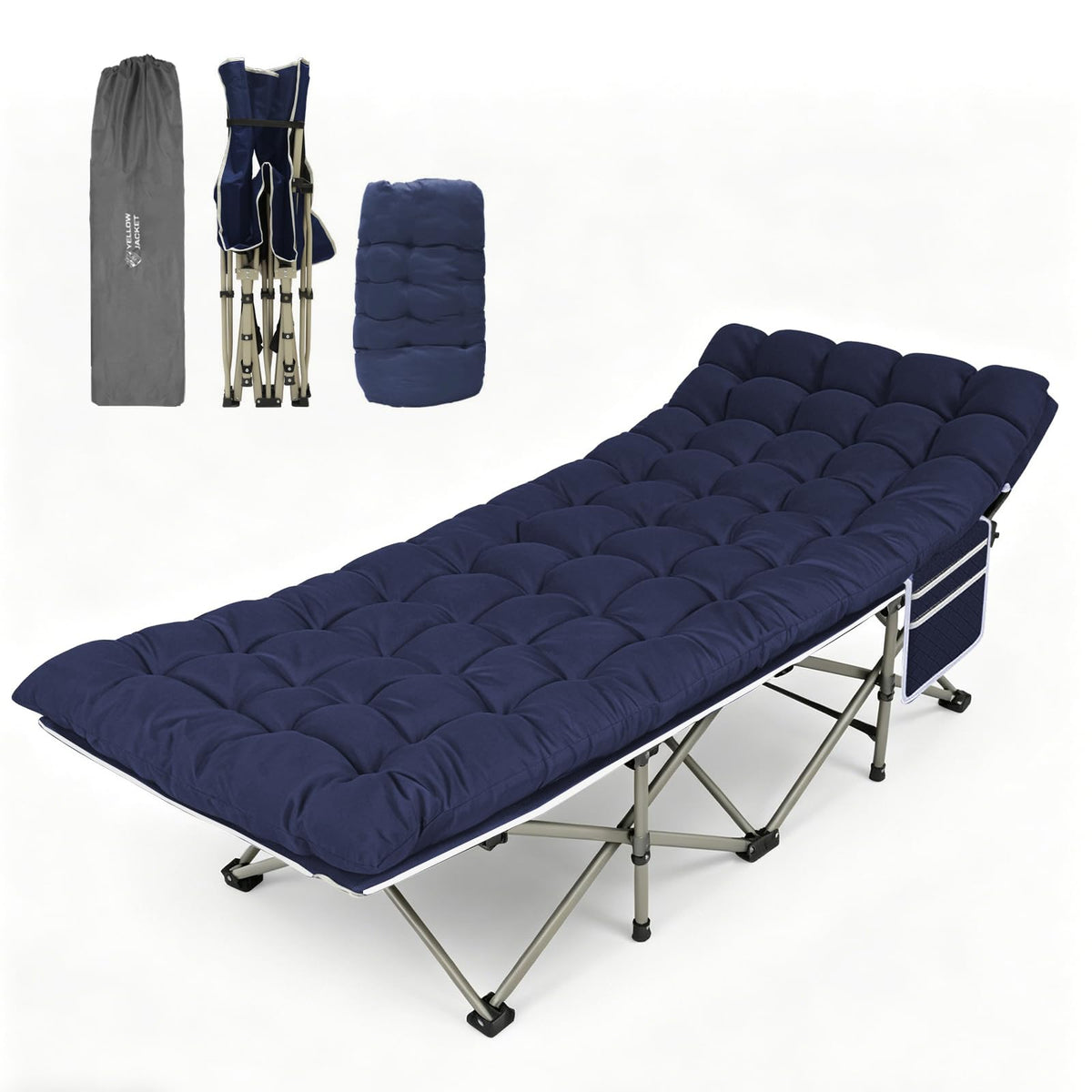 Folding Camping Cot Bed 32" Wide Oxford W8181