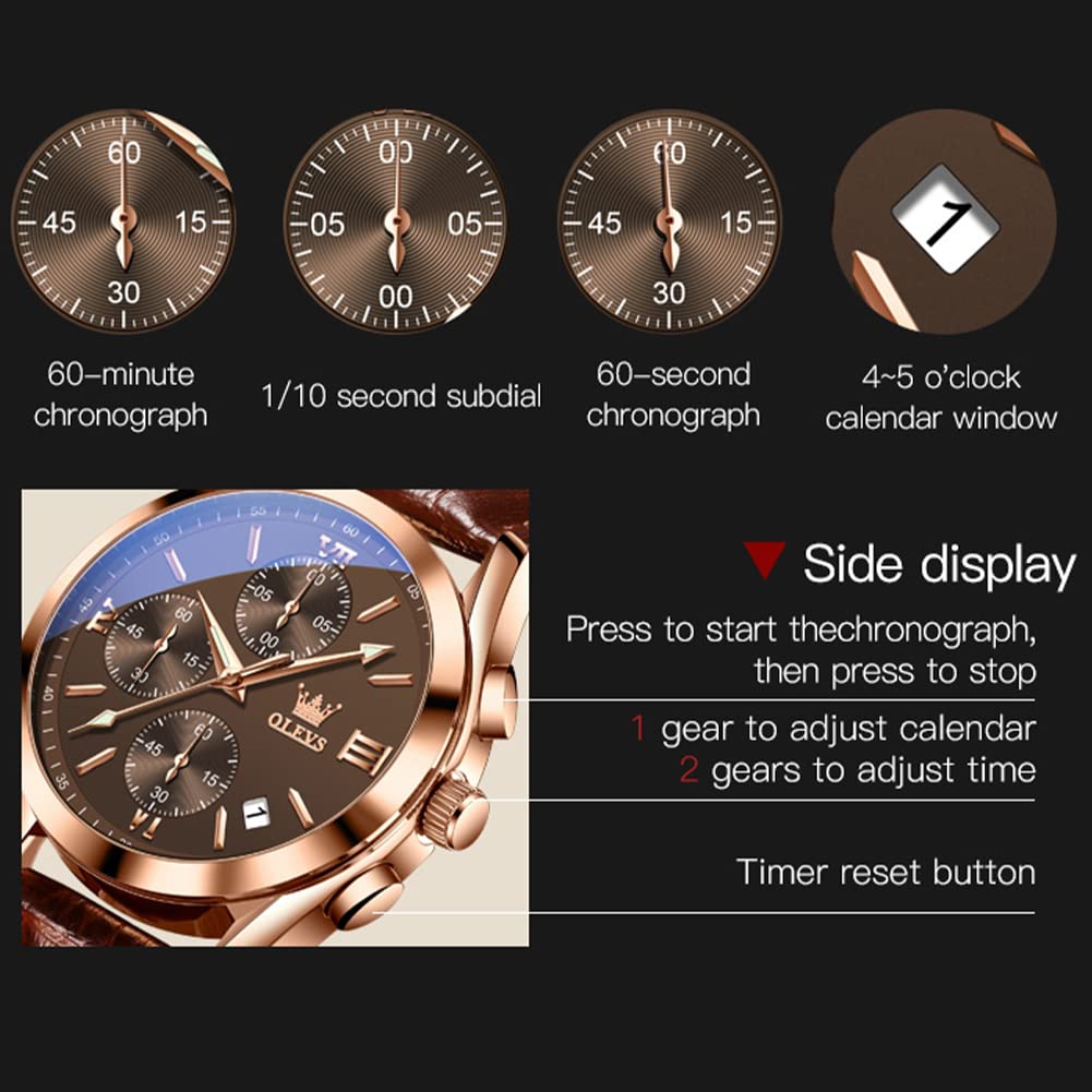 Leather Dress Watches Y8097