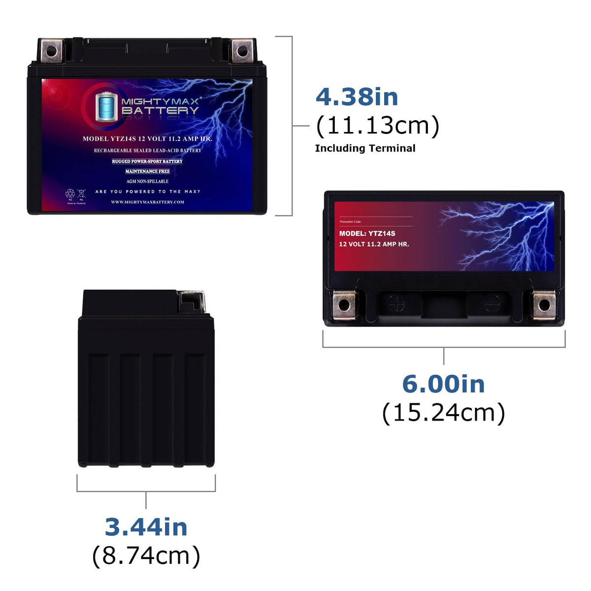 12V 11.2Ah Battery A173