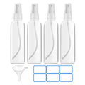4 Pack 3.4 Oz Travel Bottles O756