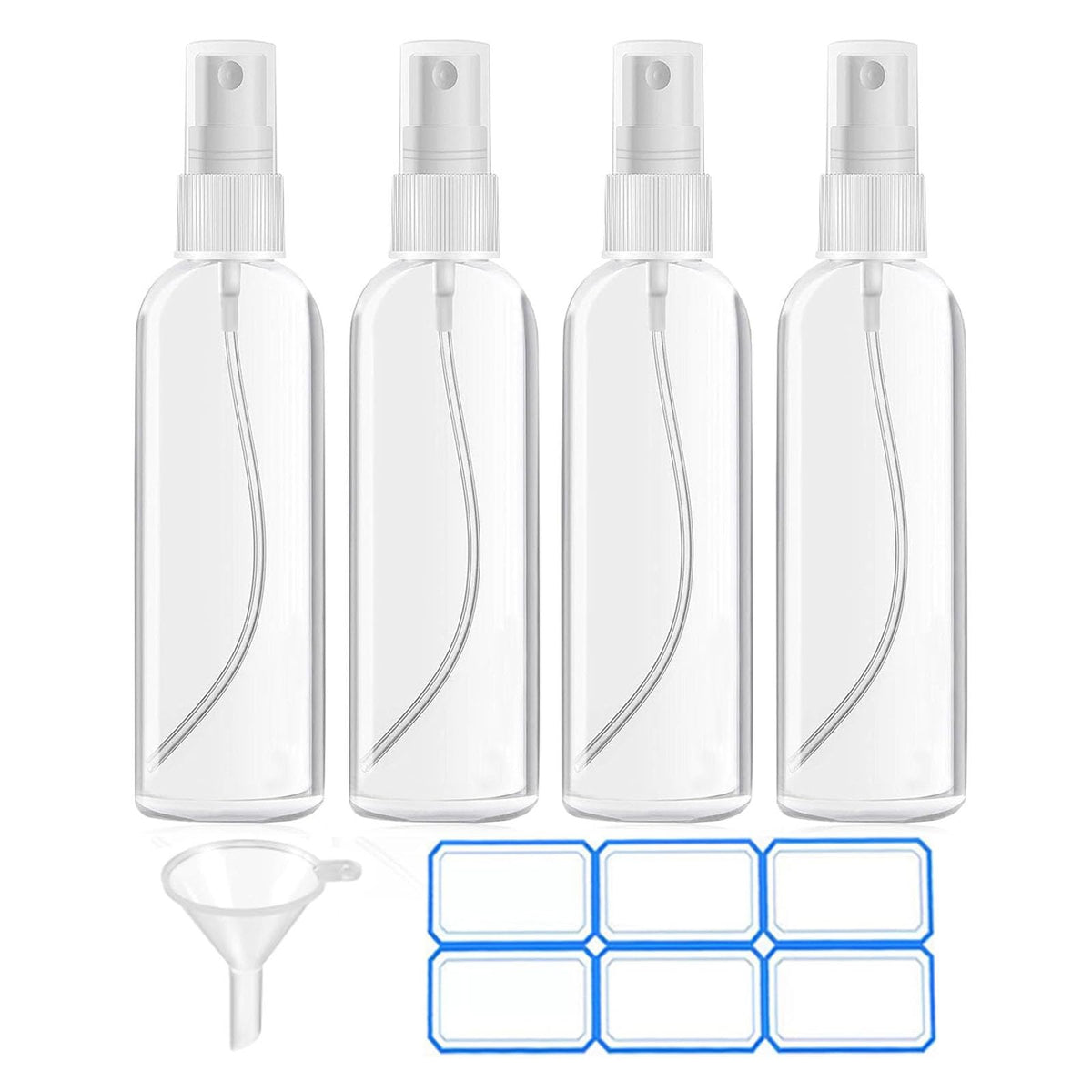 4 Pack 3.4 Oz Travel Bottles O756