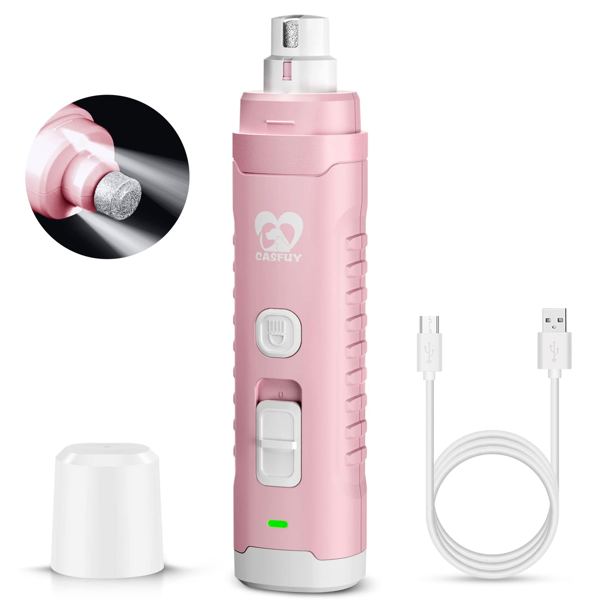 Dog Nail Grinder with 2 LED Light T3936