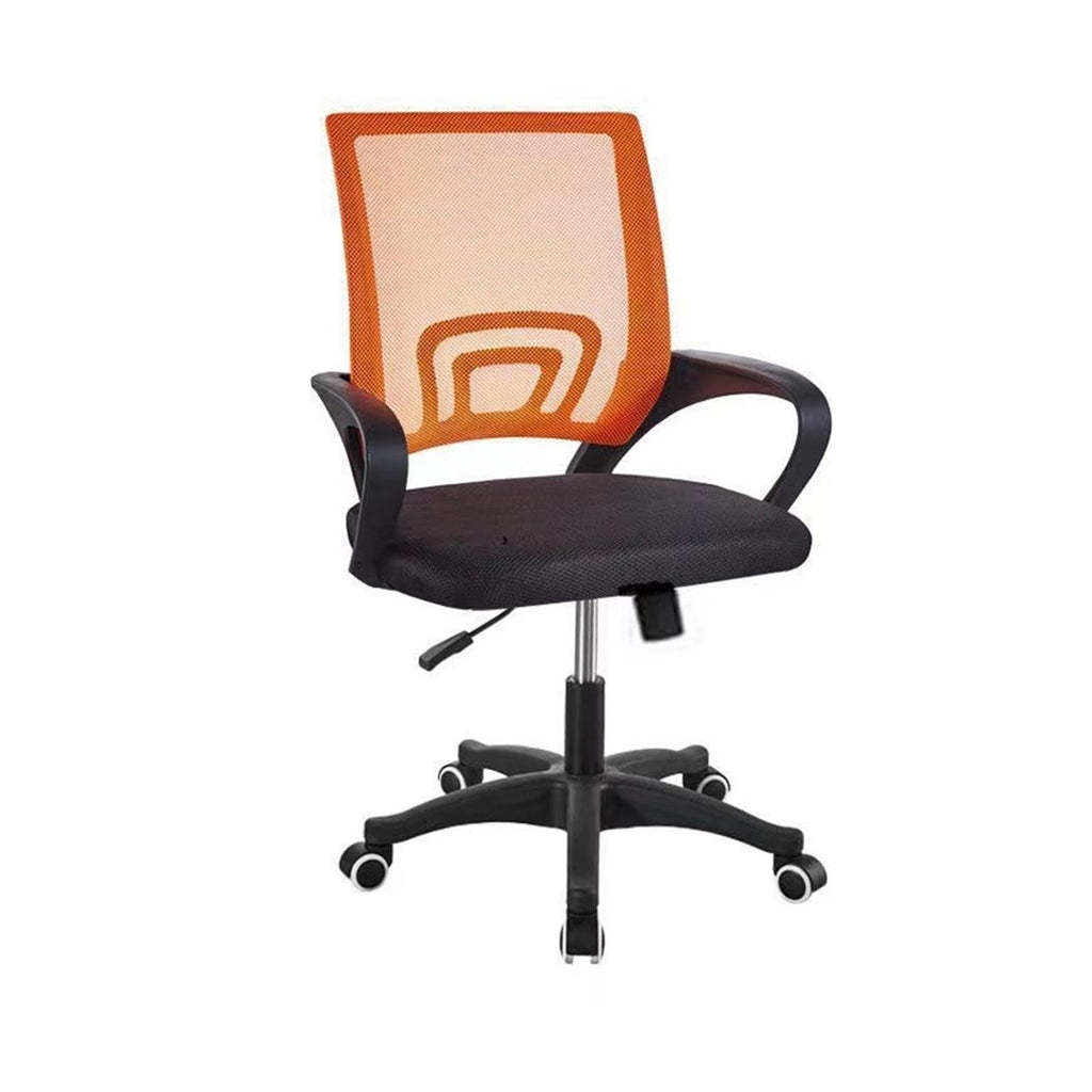 Orange Mesh Swivel Office Chair C122374