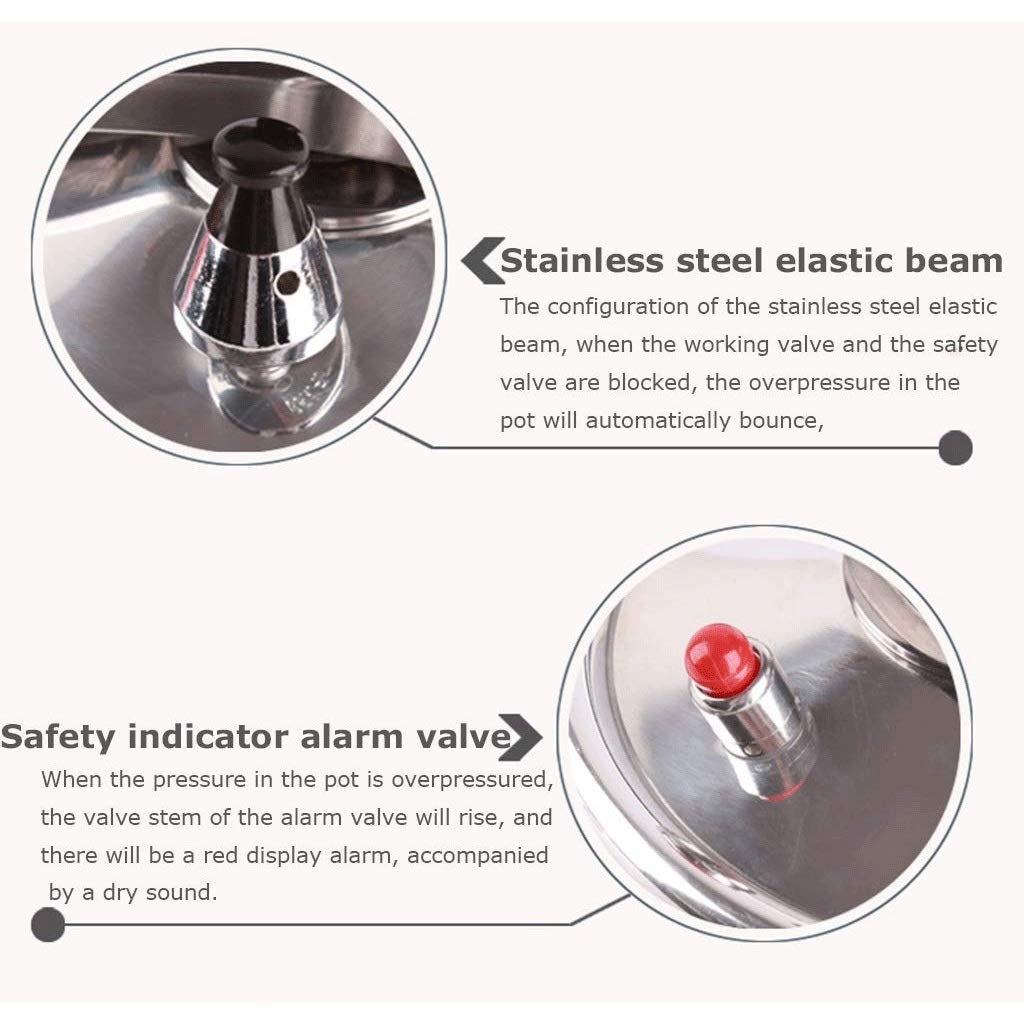 Aluminum Non-stick Pressure Cooker 2L N93078
