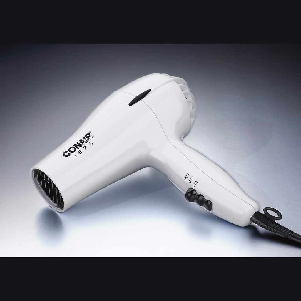 1875W Mid-Size White Hair Dryer K885