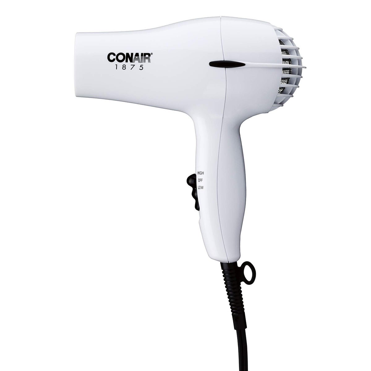 1875W Mid-Size White Hair Dryer K885