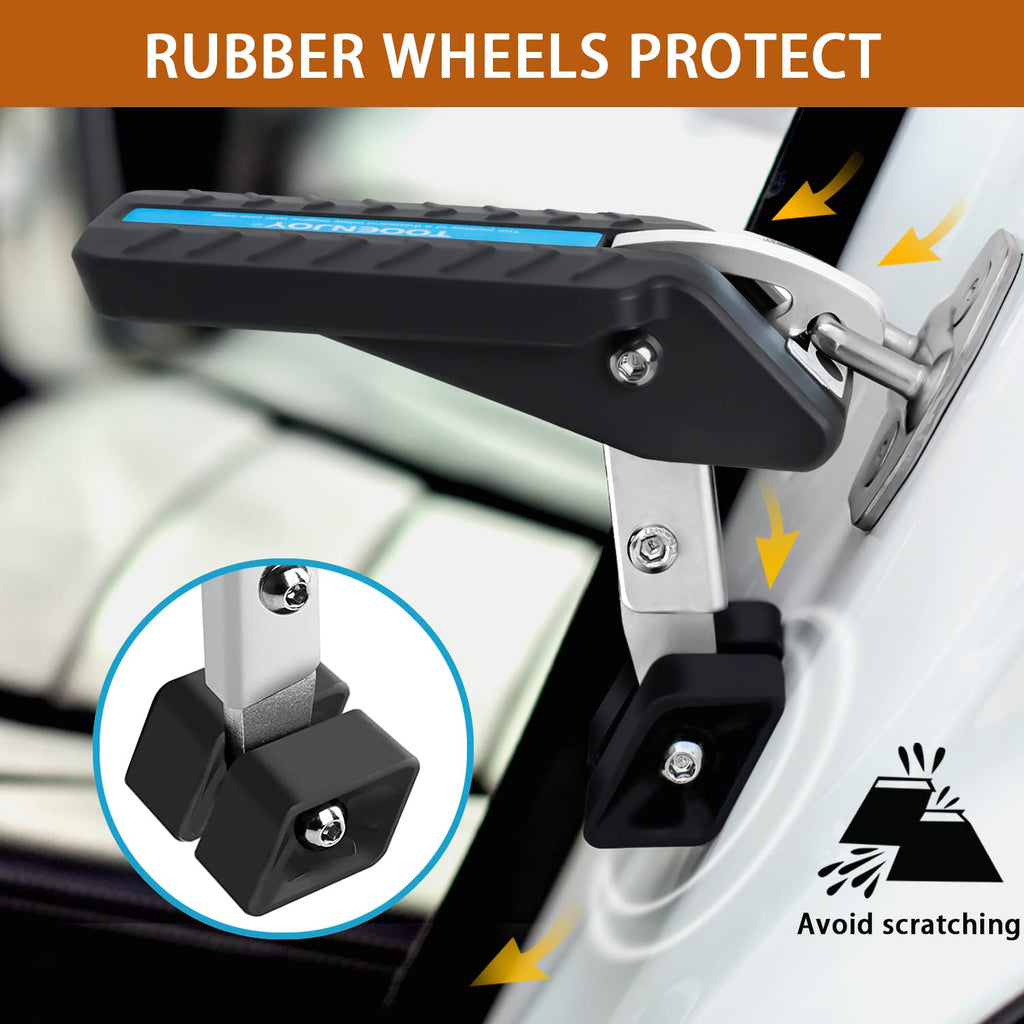Adjustable Foldable Car Door Latch Step Max Load 400LBS B218336