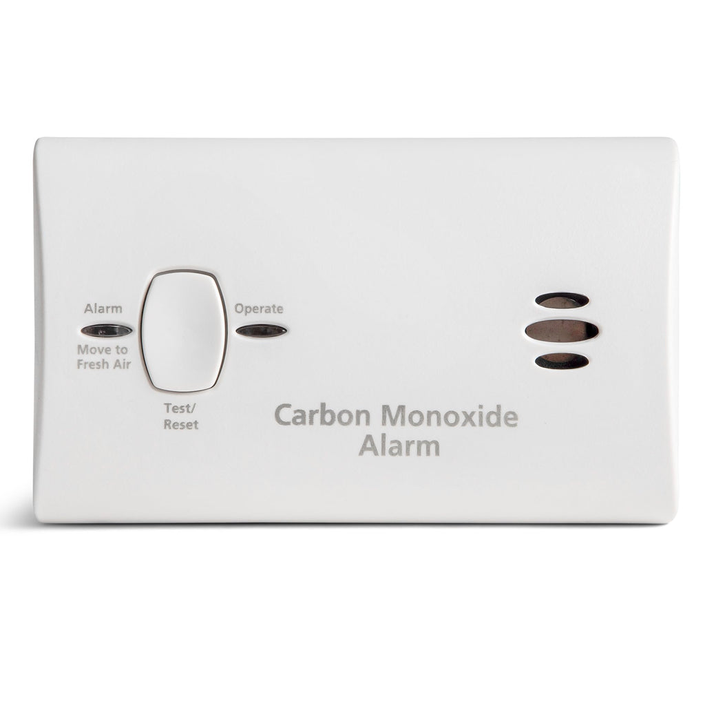 Carbon Monoxide Detector, AA Battery Powered, 85 dB Alarm, 6 Pack Z803360