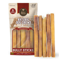 6" 5 Pack Odor-Free Bully Sticks Dog Treats I778685