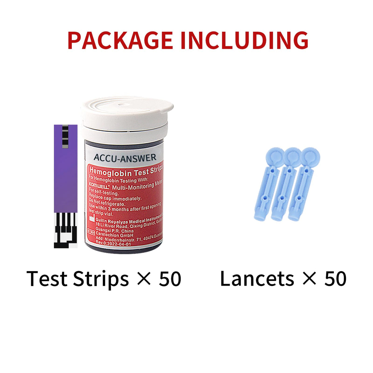 Hemoglobin Test Strips T9488