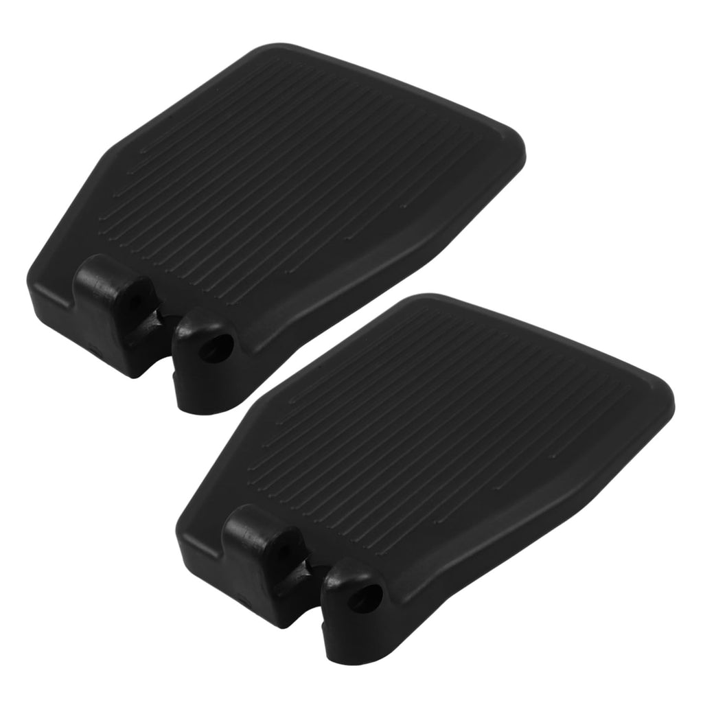 Black Wheelchair Foot Rest 1 Pair Replacement Footplates M27818