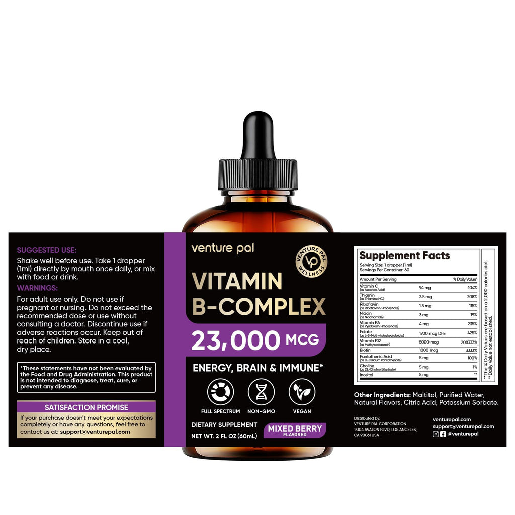 Vitamin B Complex 23000mcg A589559