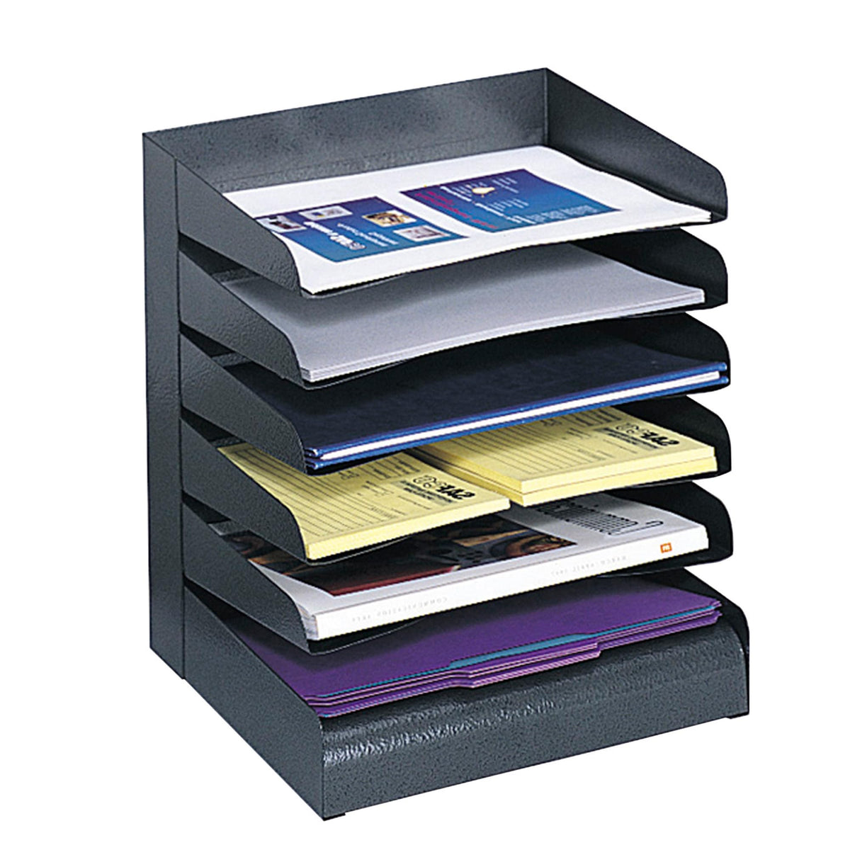 6 Shelf Steel Desk Organizer M894