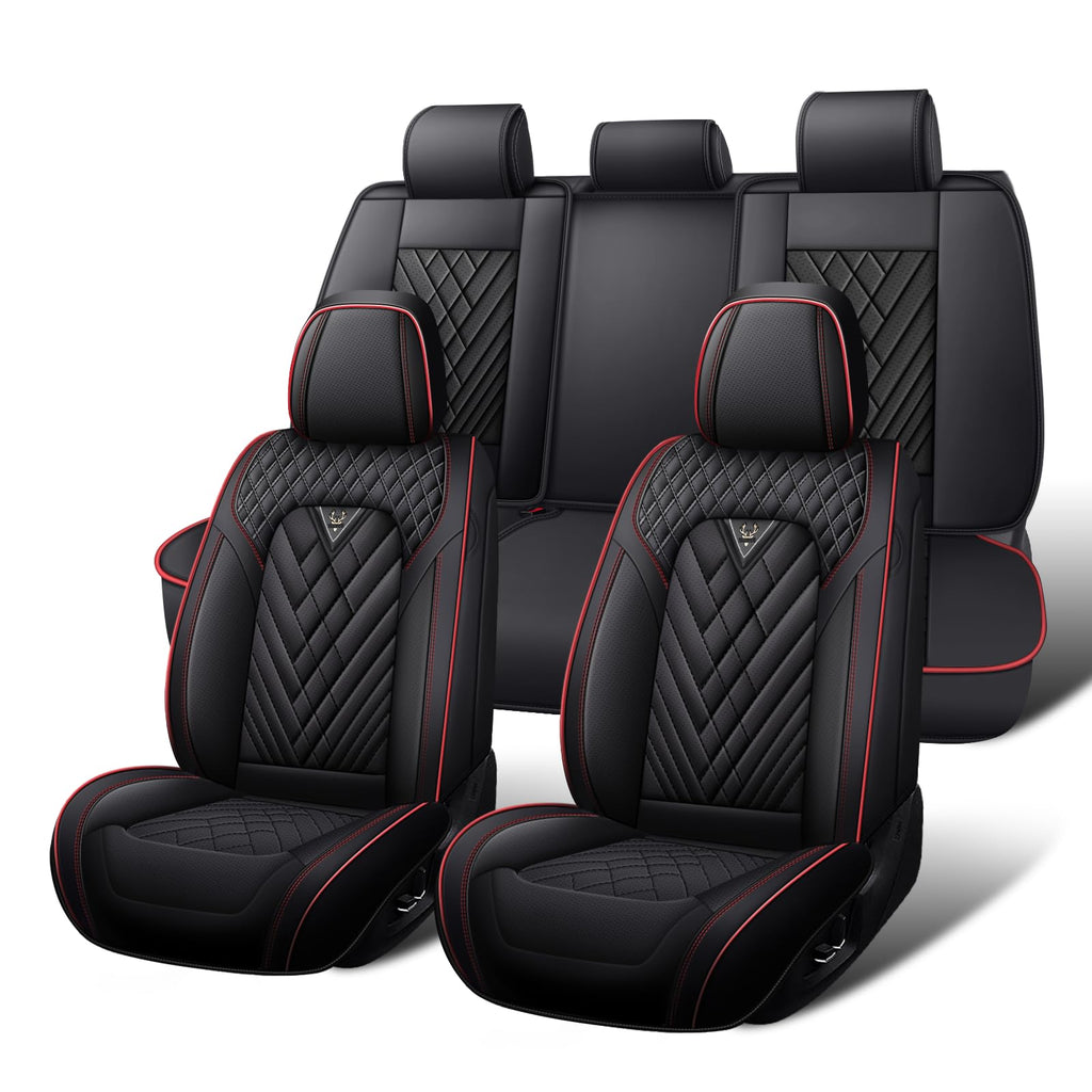 Waterproof Nappa Leather Full Set Car Seat Covers P94260