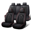 Waterproof Nappa Leather Full Set Car Seat Covers P94260