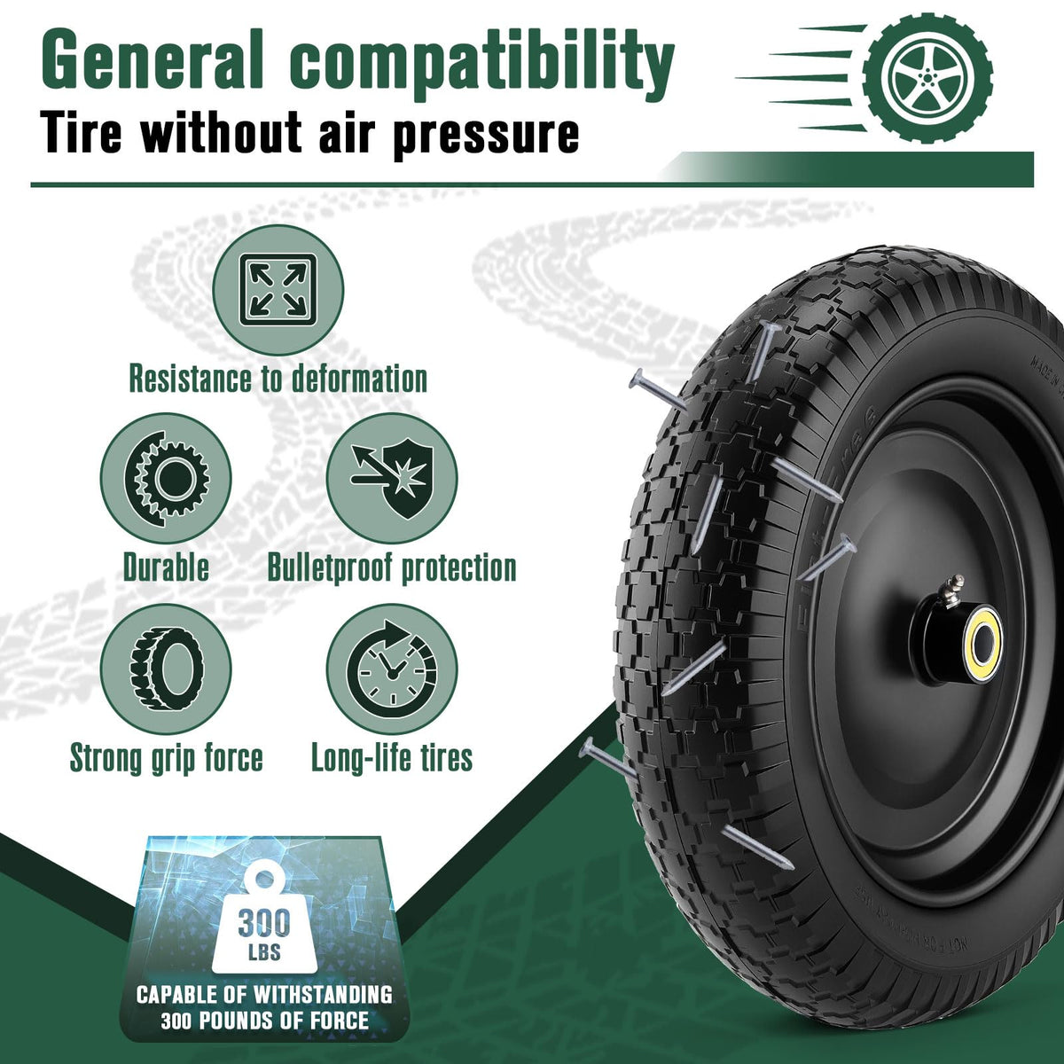 4.80/4.00-8 Wheelbarrow Tire T995