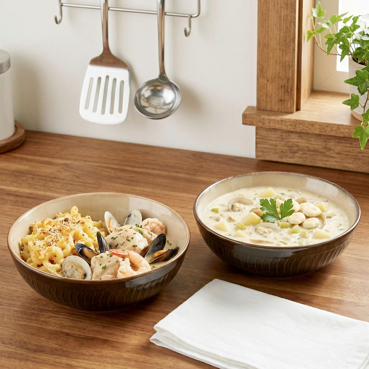 44 Ounce Ceramic Bowl Set of 4 M434