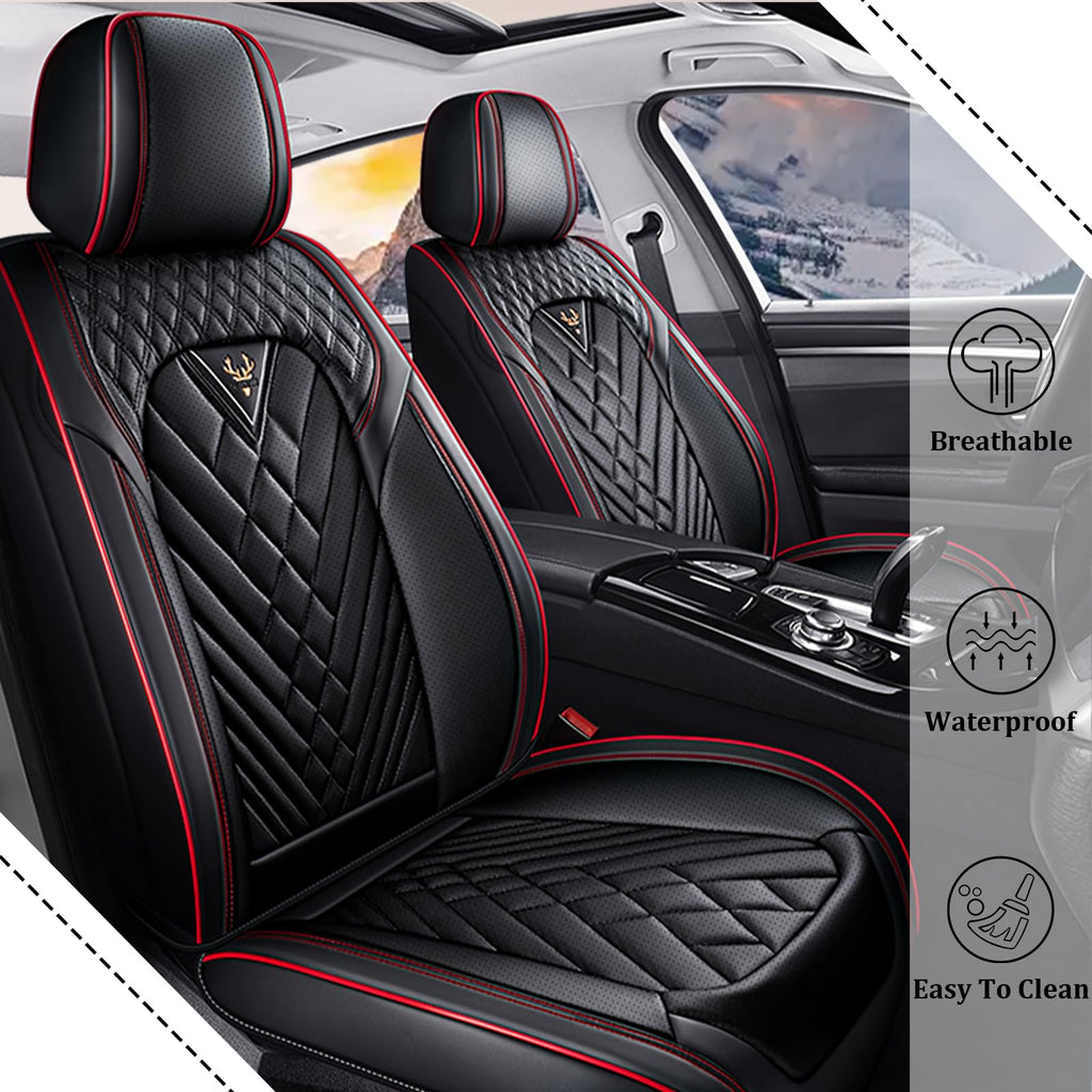 Waterproof Nappa Leather Full Set Car Seat Covers P94260