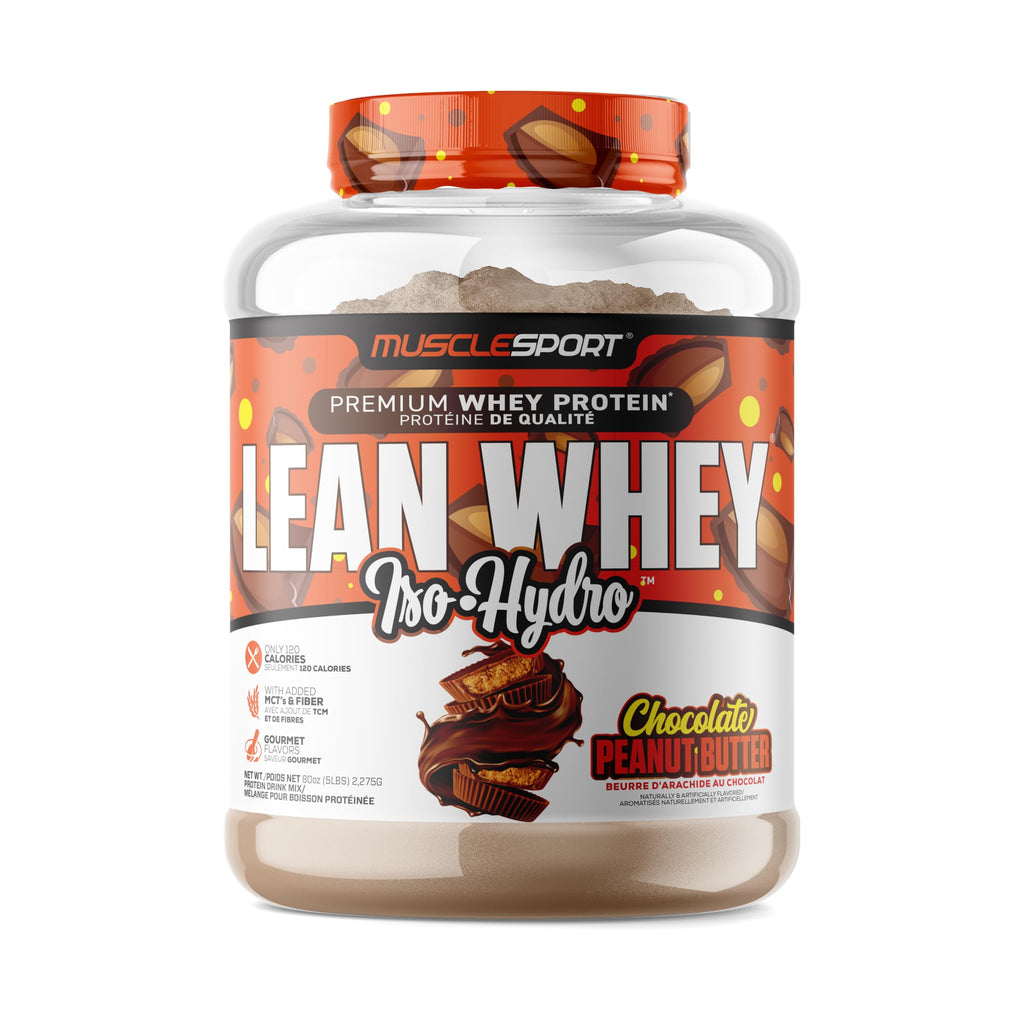 Whey Protein Isolate Powder 5lb Chocolate Peanut Butter D53457