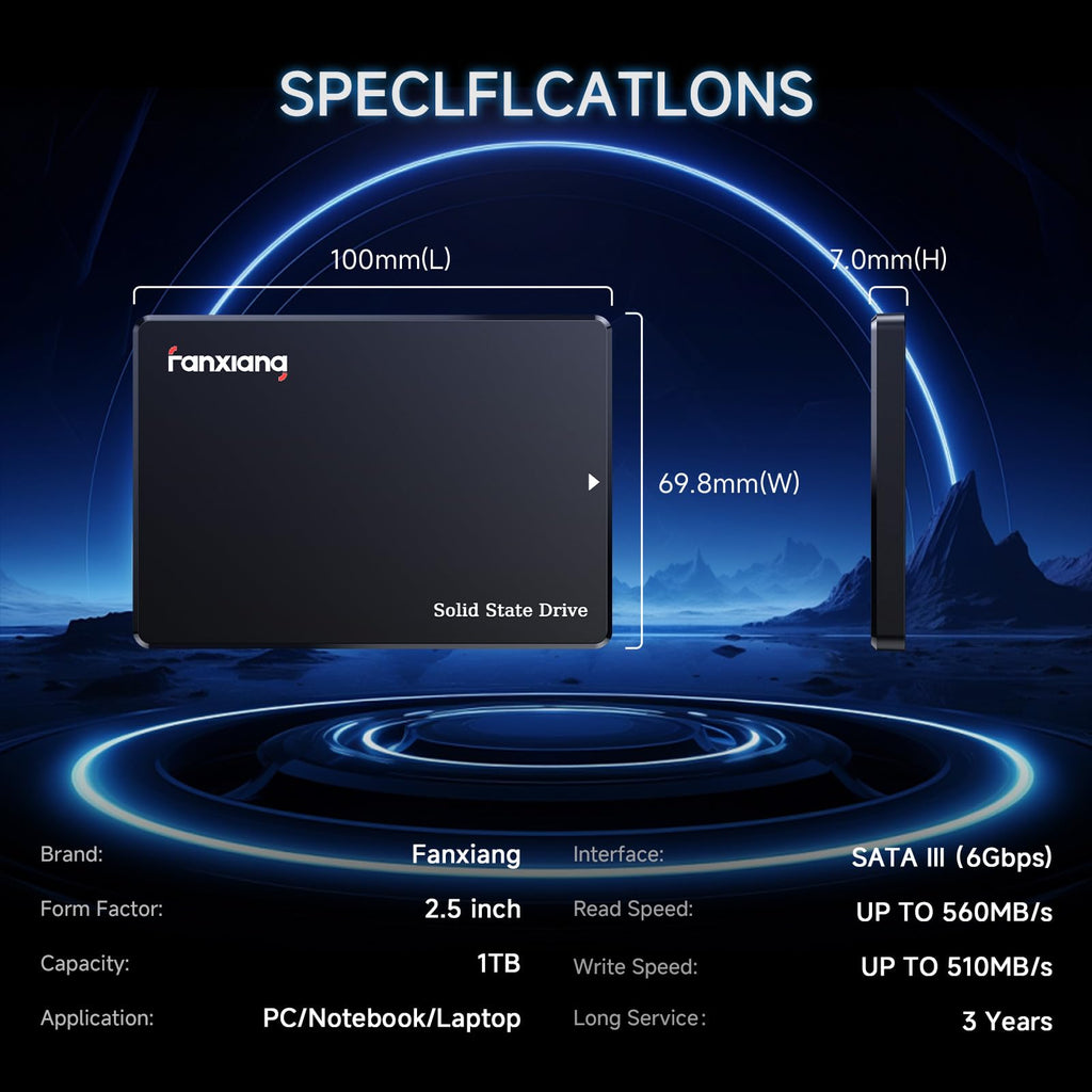 1TB SATA III 2.5'' Internal Solid State Drive G48975