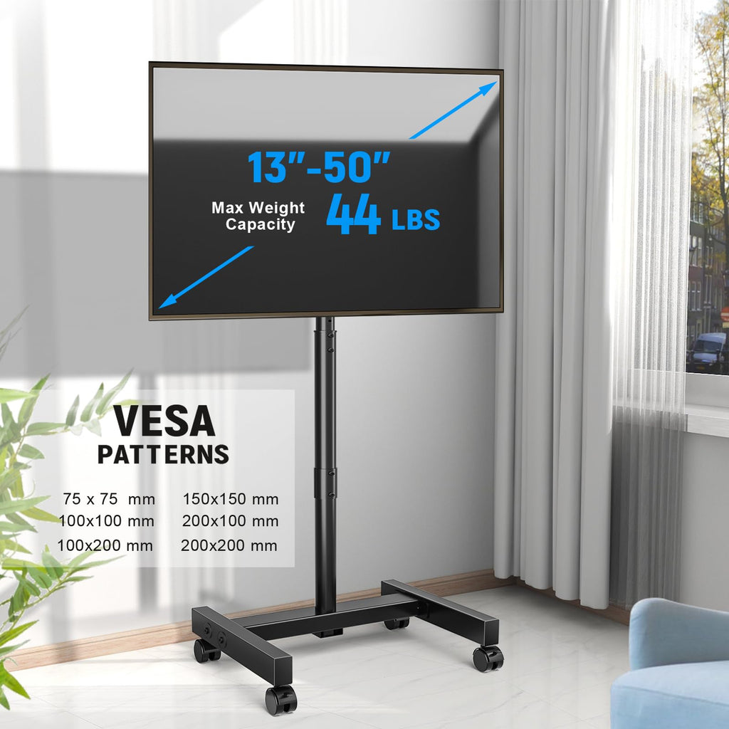 Rolling TV Stand for 13-50 Inch TVs C228