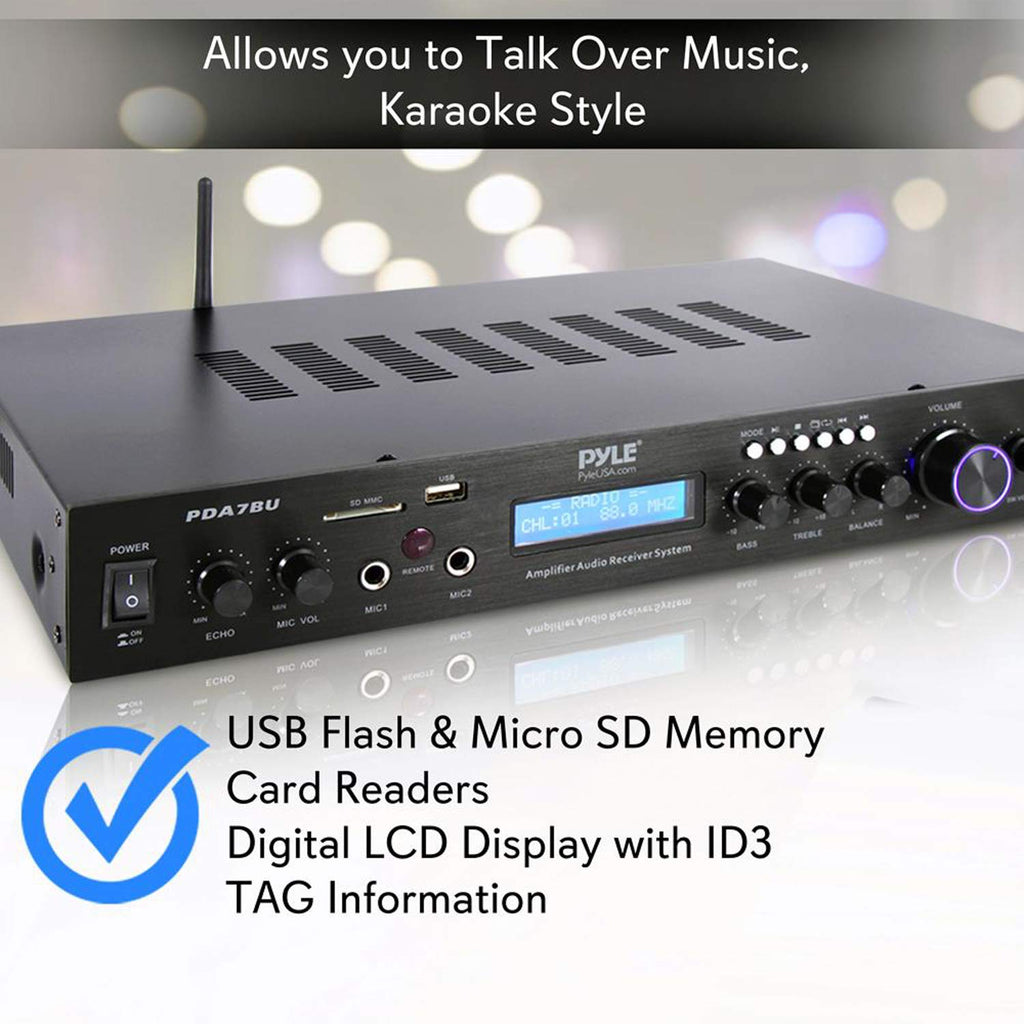 200 Watts 5 Channels Bluetooth Home Theater Amplifier R374