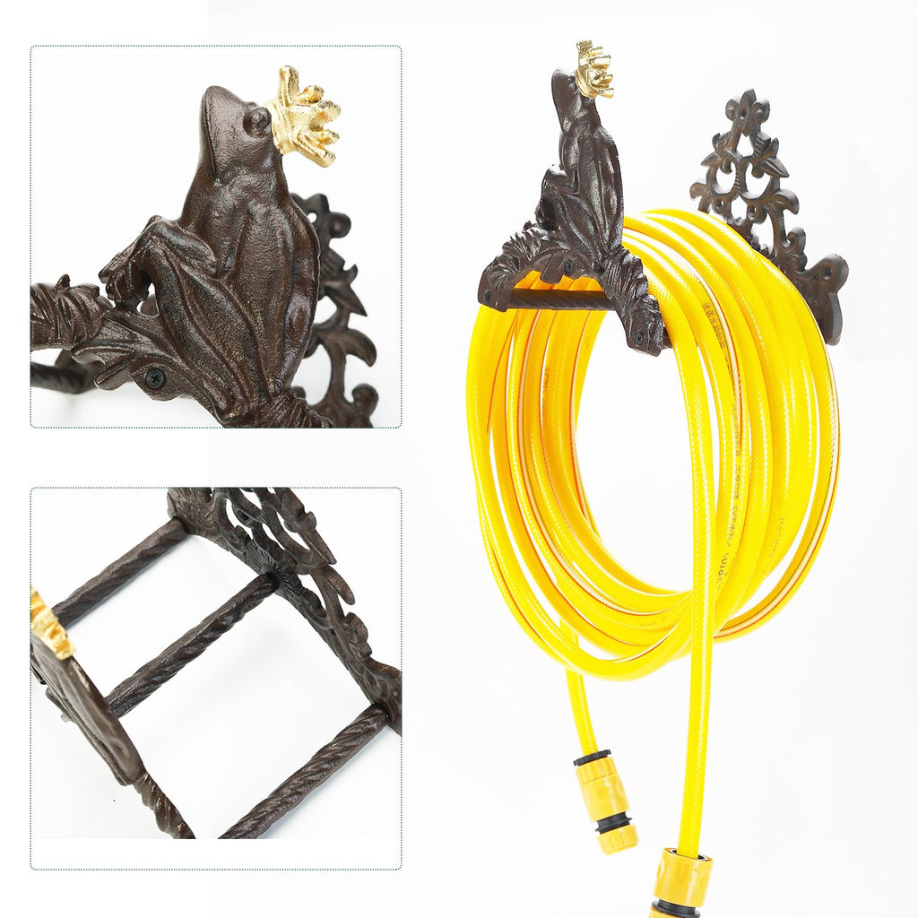Cast Iron Wall Mounted Garden Hose Holder J188373