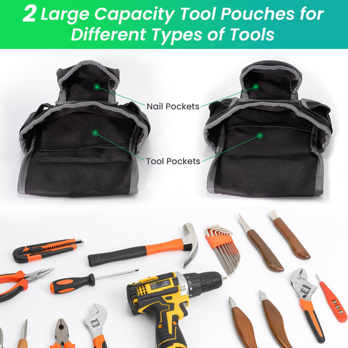 Heavy Duty Tool Belt With Suspenders N2169