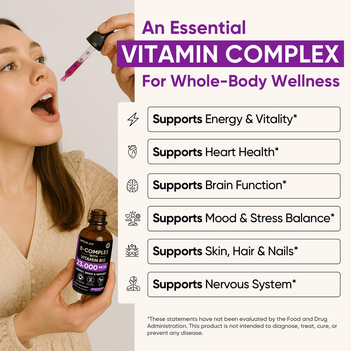 Vitamin B Complex 23000mcg A589559