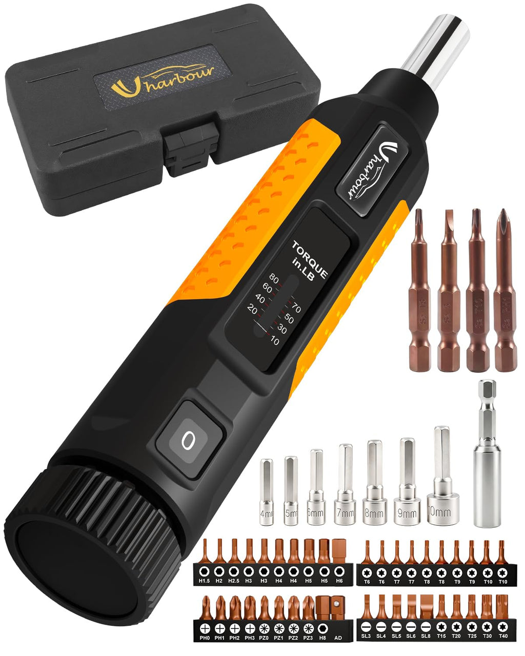 10-80 in.lb Torque Screwdriver Set A892