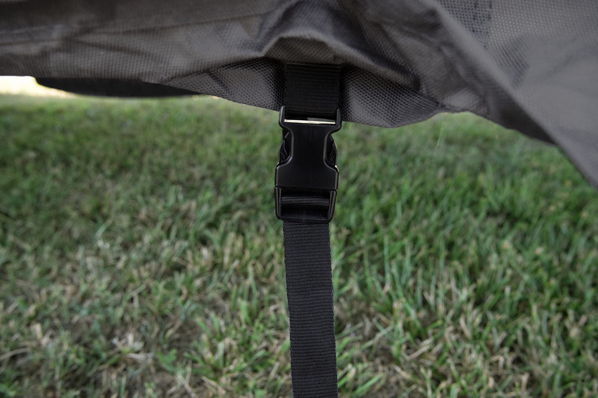 Polypropylene Camper RV Cover with Zipper Entry Doors and Air Vents T9478