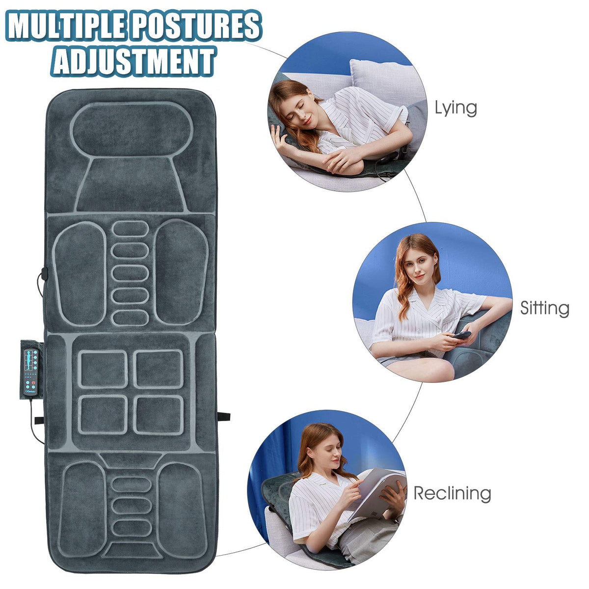 Full Body Massage Mat with Heat E295682