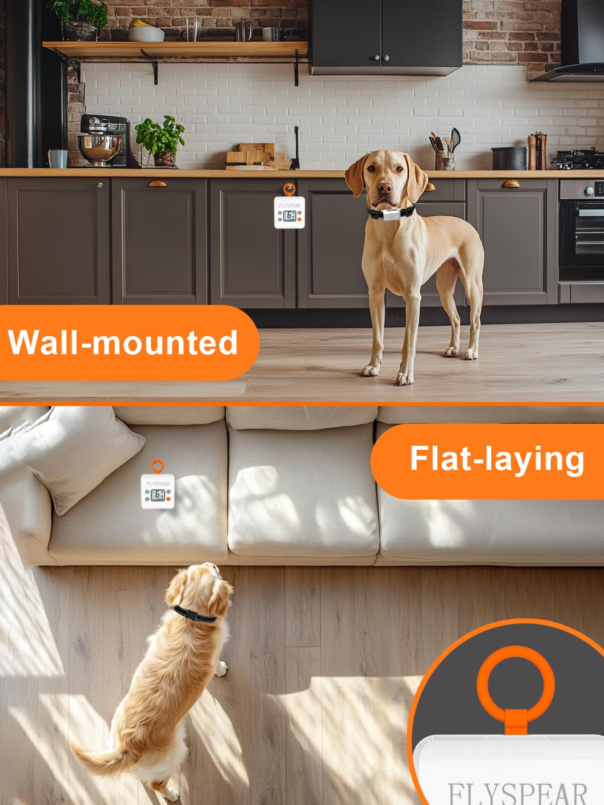 Wireless Pet Barrier with 2 Transmitters S343