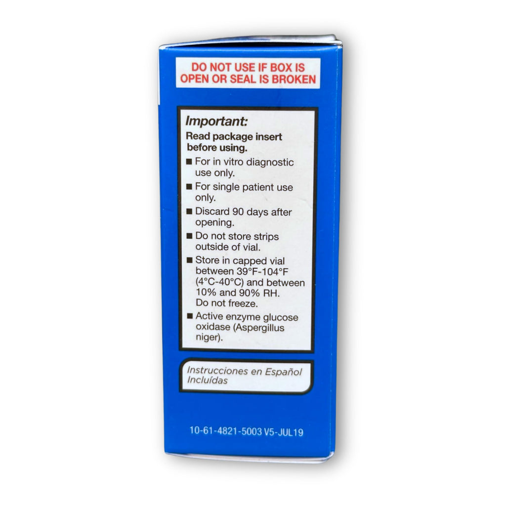 Blood Sugar Test Strips 50ct R2318