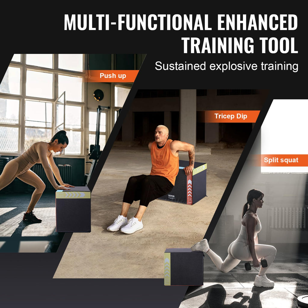 3 in 1 Plyometric Jump Box W303
